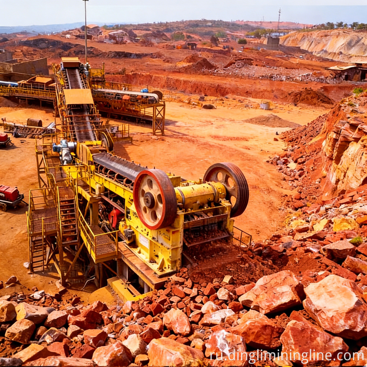 Линия по переработке железной руды Iron Ore Processing Line